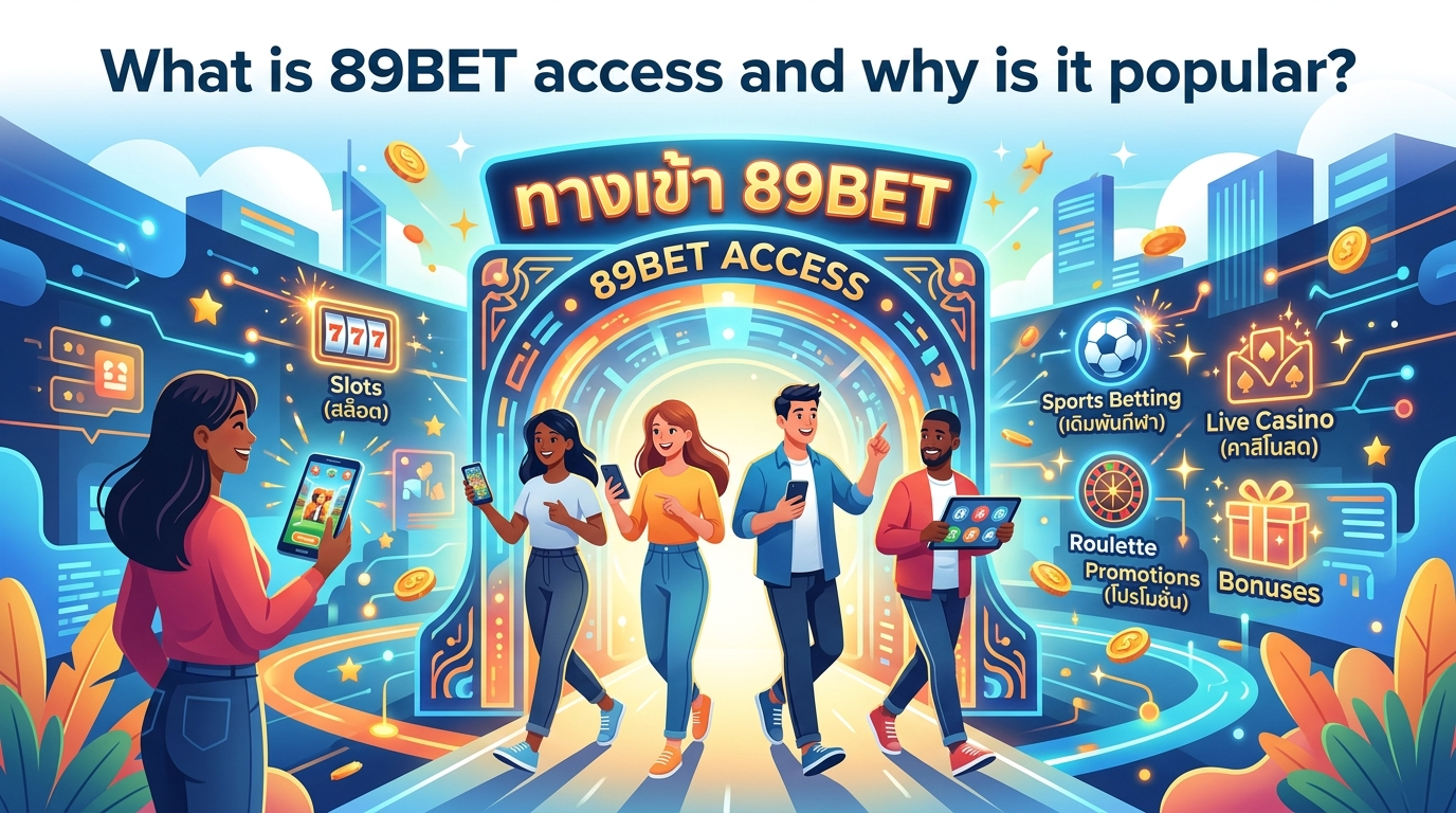 ทางเข้า 89BET คืออะไร และทำไมถึงเป็นที่นิยม